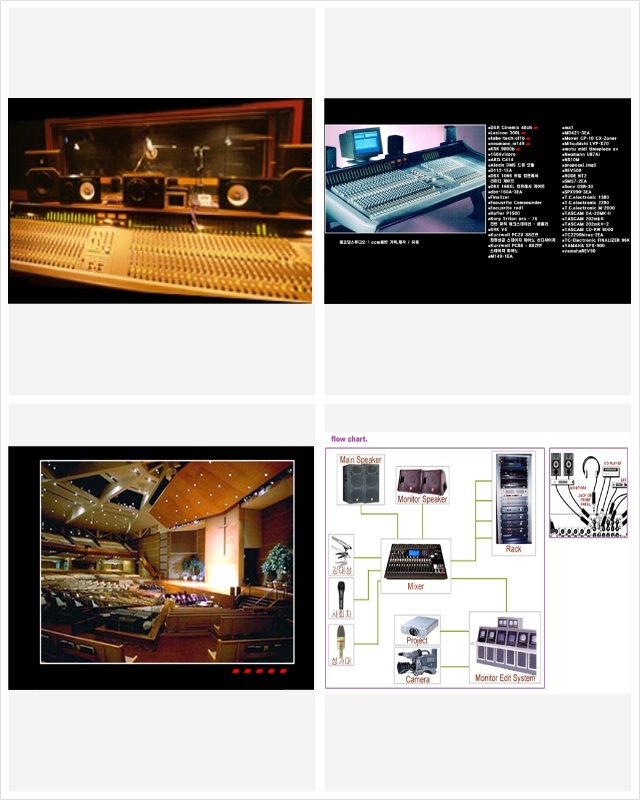 녹음실과 시스템 배치